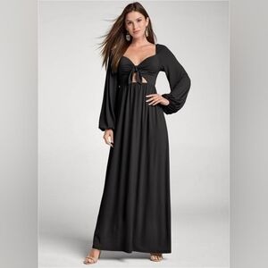 VENUS Tie - Front Maxi Dress